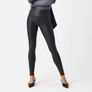 Spanx faux leather leggings